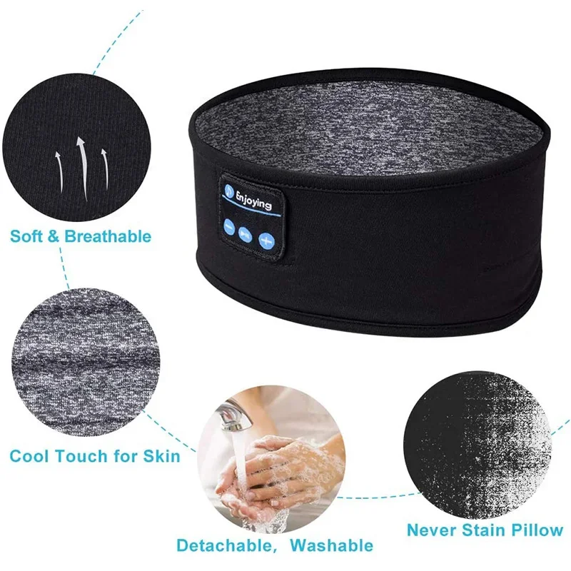 Sleep Mask Headphones Bluetooth - Fone Bluetooth スリーピングヘッドフォン アイマスク スリープヘッドフォン Bluetooth