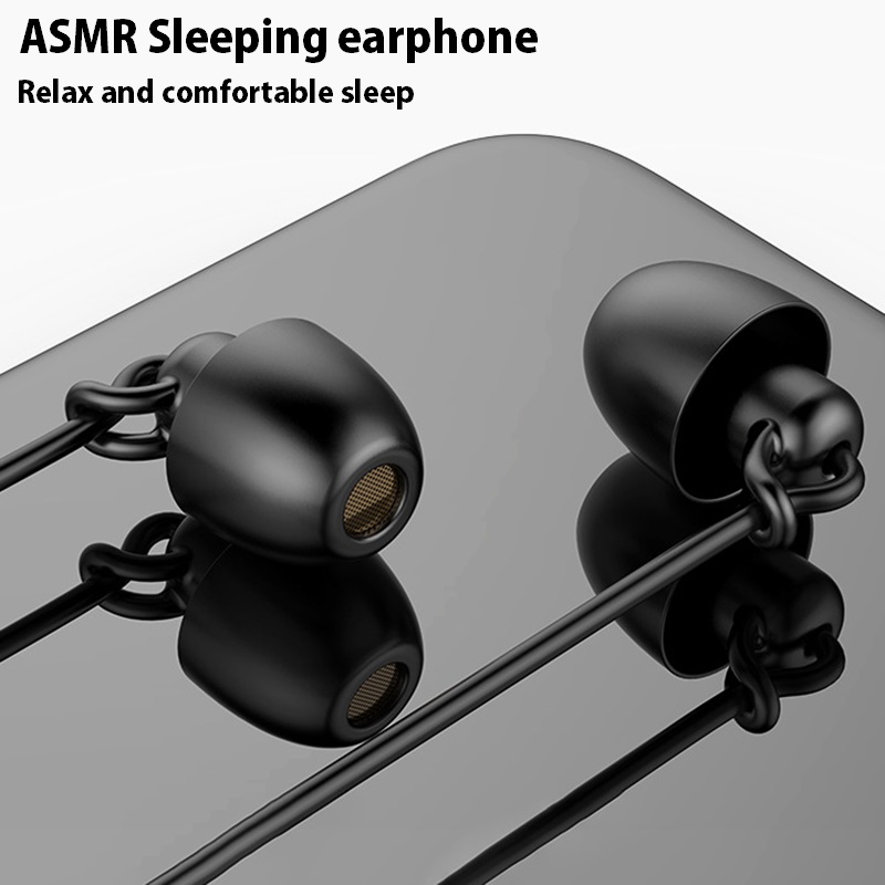 Open Ear Air Conduction Headphones - Asmrイヤホンhifiヘッドセットノイズキャンセル睡眠イヤホンソフトシリコンヘッドセットtpeワイヤー耳圧イヤフォン用xiaomi huawea用