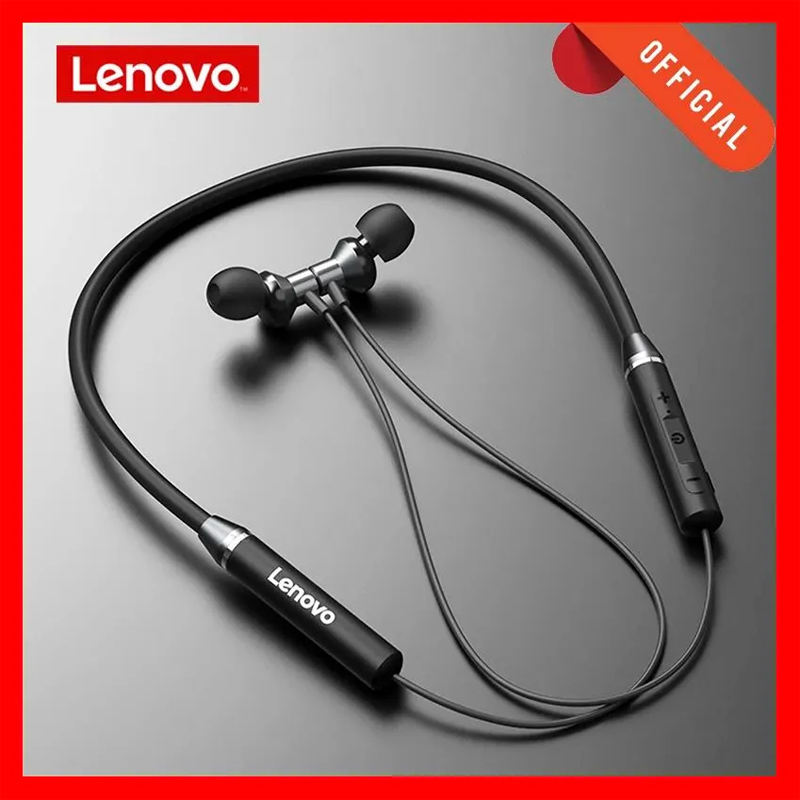 Magnetic Neckband Sports Earphones - レノボ ブルートゥースイヤホン 防水 HIFI ロスレスオーディオ品質 マグネティックネックバンド