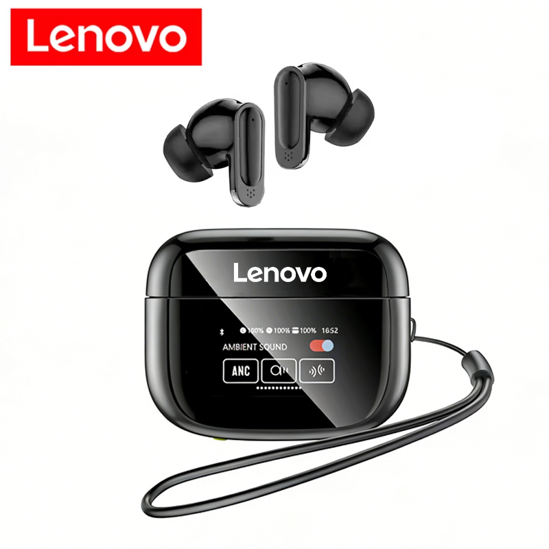 Headphones - レノボ V11 TWS ワイヤレスイヤホンタッチスクリーンデジタルディスプレイ Bluetooth ヘッドセットインイヤー