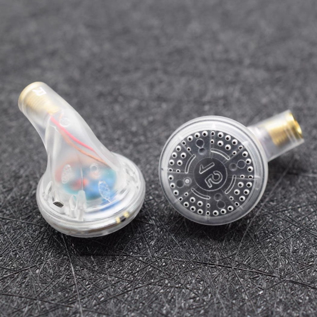 Planar Magnetic Iem Earphones - FENGRU BP32 DIY 130 オームベリリウムフィルムドライバー/300 オームカーボンナノチューブフィルム高インピーダンスフラットヘッドイヤホン重低音イヤホン