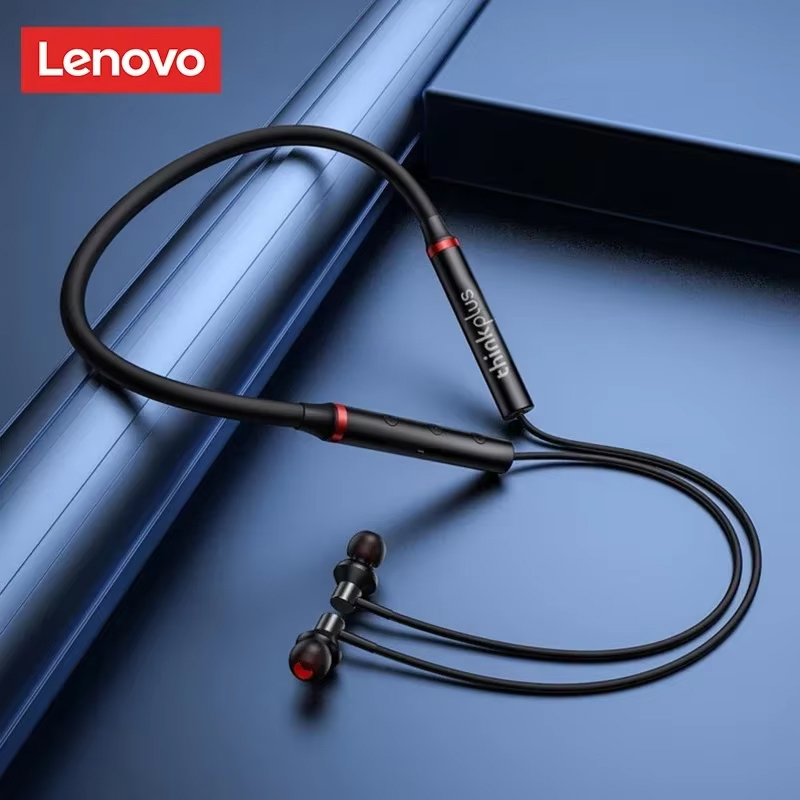 Magnetic Neckband Sports Earphones - 100% オリジナルレノボ HE05X Bluetooth イヤホンイヤホン防水耳栓 HIFI