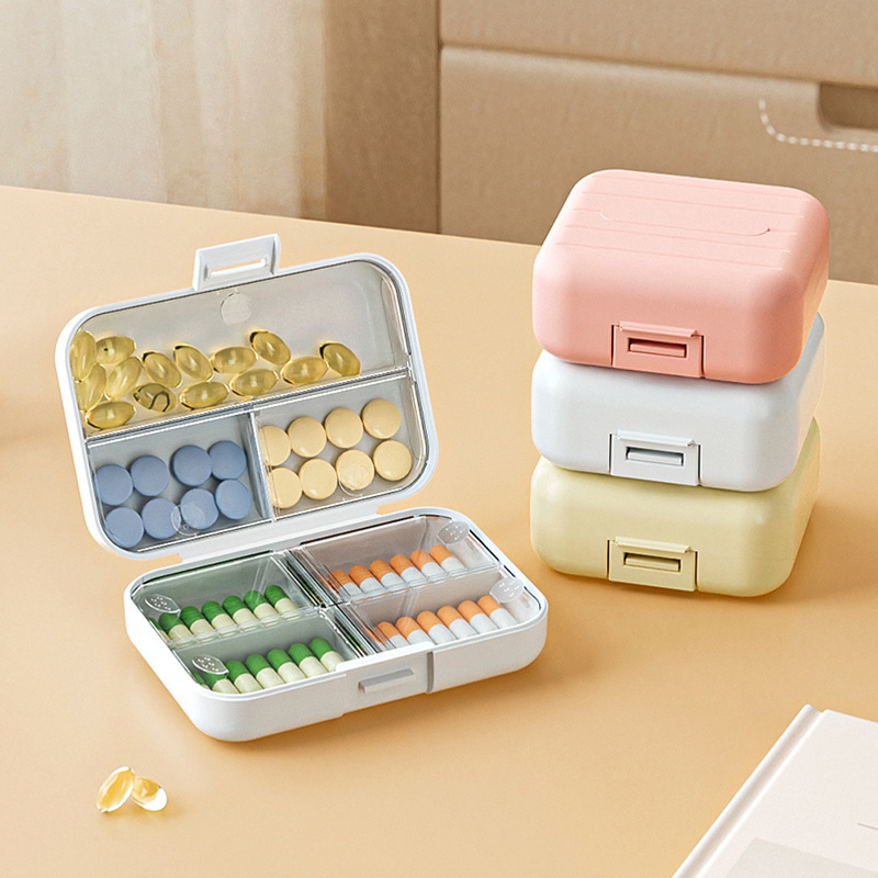 旅行用携帯薬ケース、7日間分の携帯用錠剤ケース、密閉式薬ケー - Tablets のレビューと価格