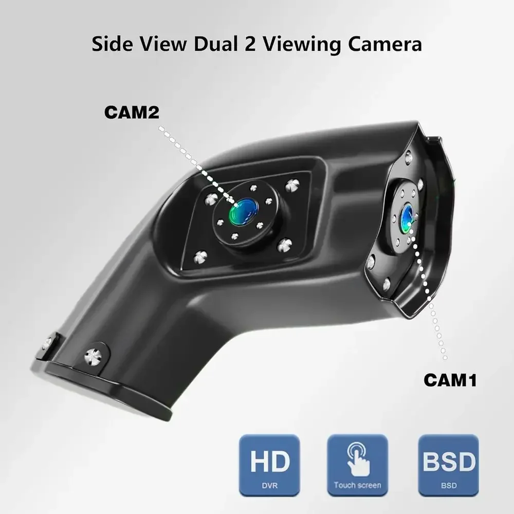 デュアルモニタートラックカメラシステム、10.36インチタッ - Cameras のレビューと価格