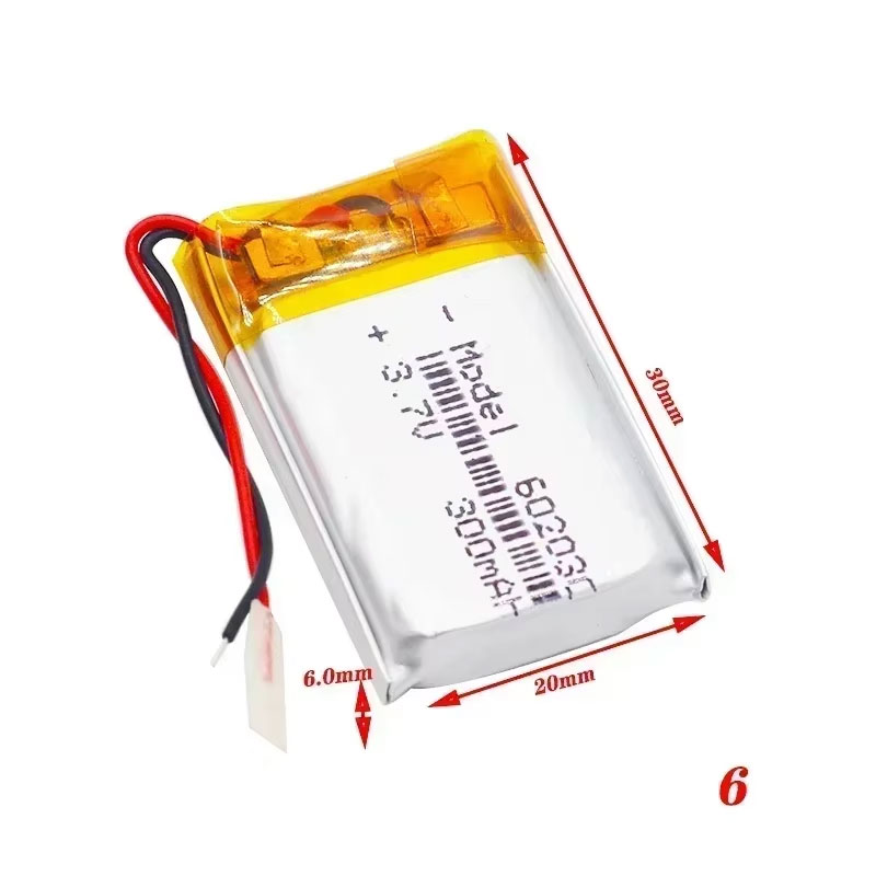 3.7V 300mAh 602030 リチウム電池 リチウム - Smartwatches のレビューと価格