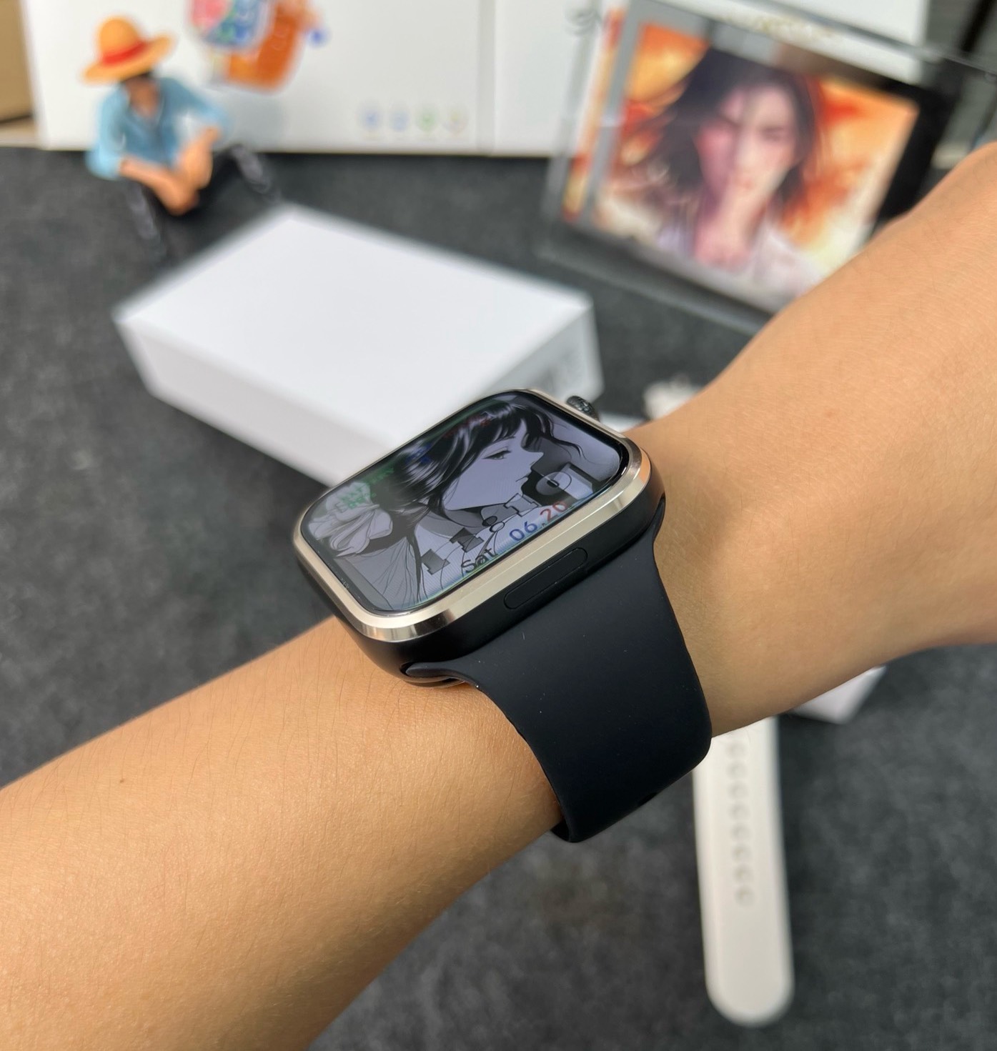ワイドスクリーンM53Pro】W527チップ搭載スマートウォ - Smartwatches のレビューと価格