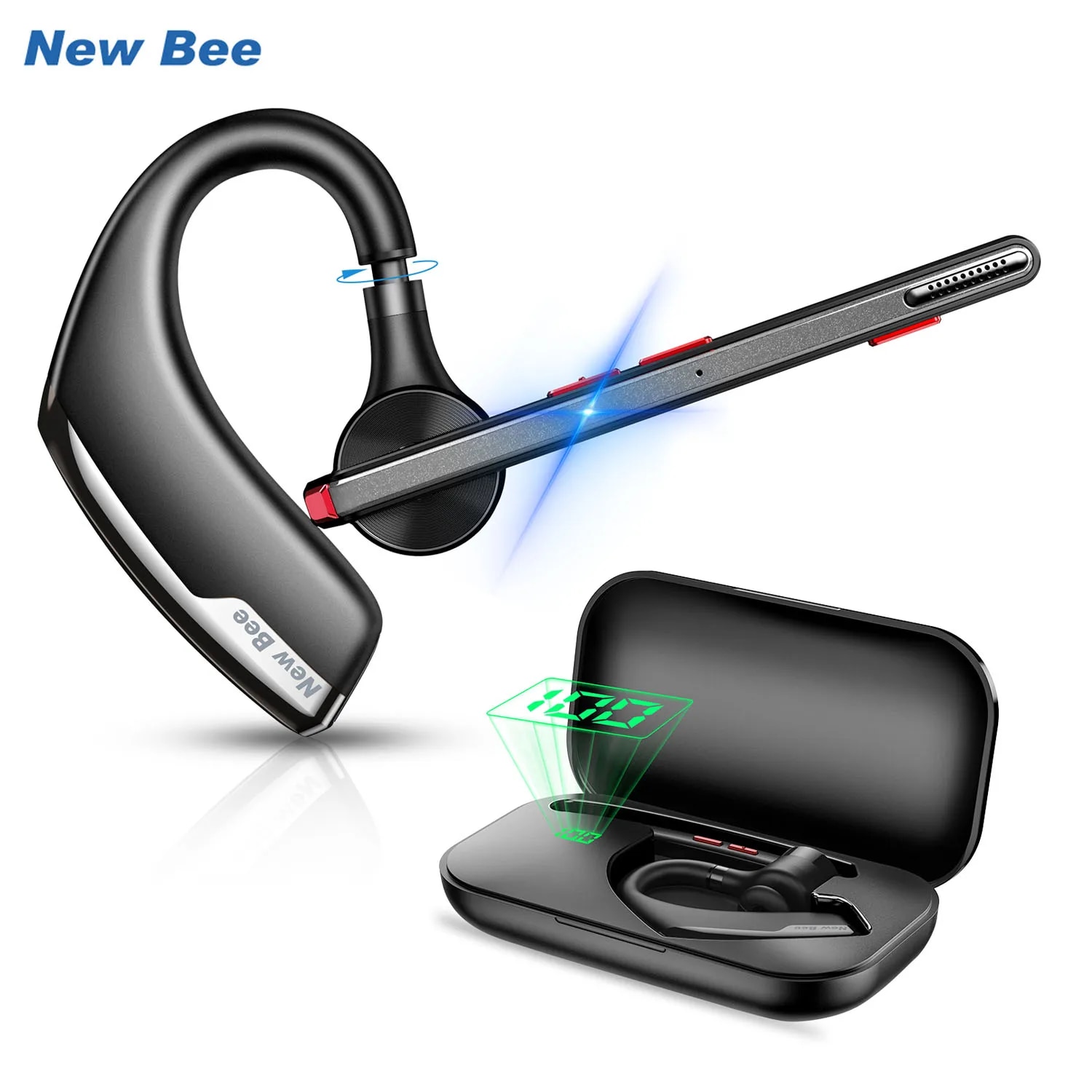 デュアルマイク付きM51ワイヤレスヘッドセット,Blueto - Type C Wired Earphones With Mic のレビューと価格