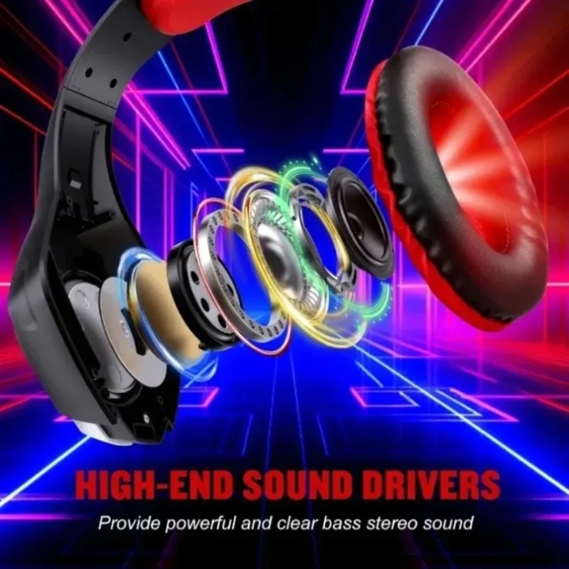 有線ゲーミングヘッドセット オーバーイヤー ノイズキャンセリ - Gaming Headset With Mic Rgb のレビューと価格