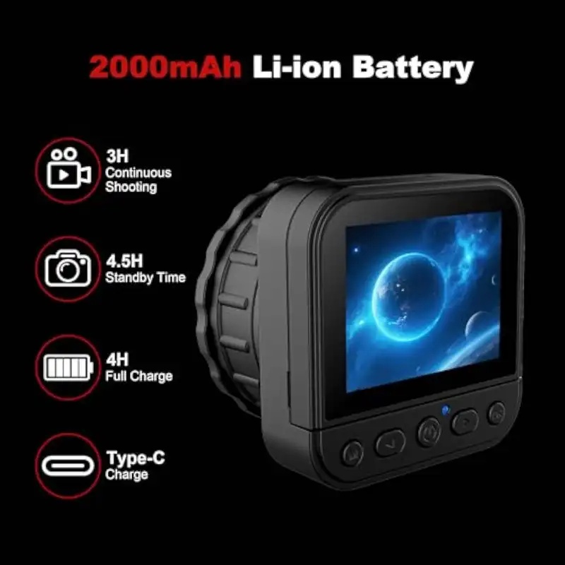 64MP 2.8インチスクリーン 4K電子接眼レンズカメラ、 - Cameras のレビューと価格