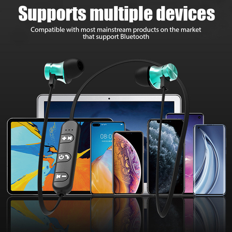 新しいBluetooth 4.2ワイヤレススポーツネックバン - Magnetic Neckband Sports Earphones のレビューと価格
