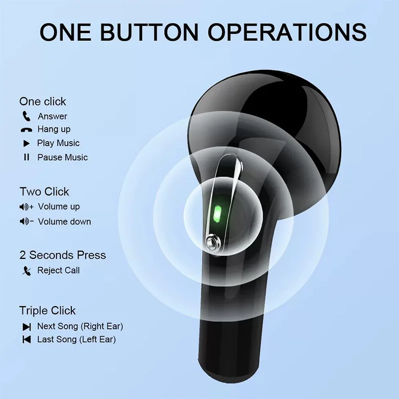 J97 TWS Bluetooth イヤホン真のワイヤレスイ - Tws Earbuds Bluetooth 5.3 のレビューと価格