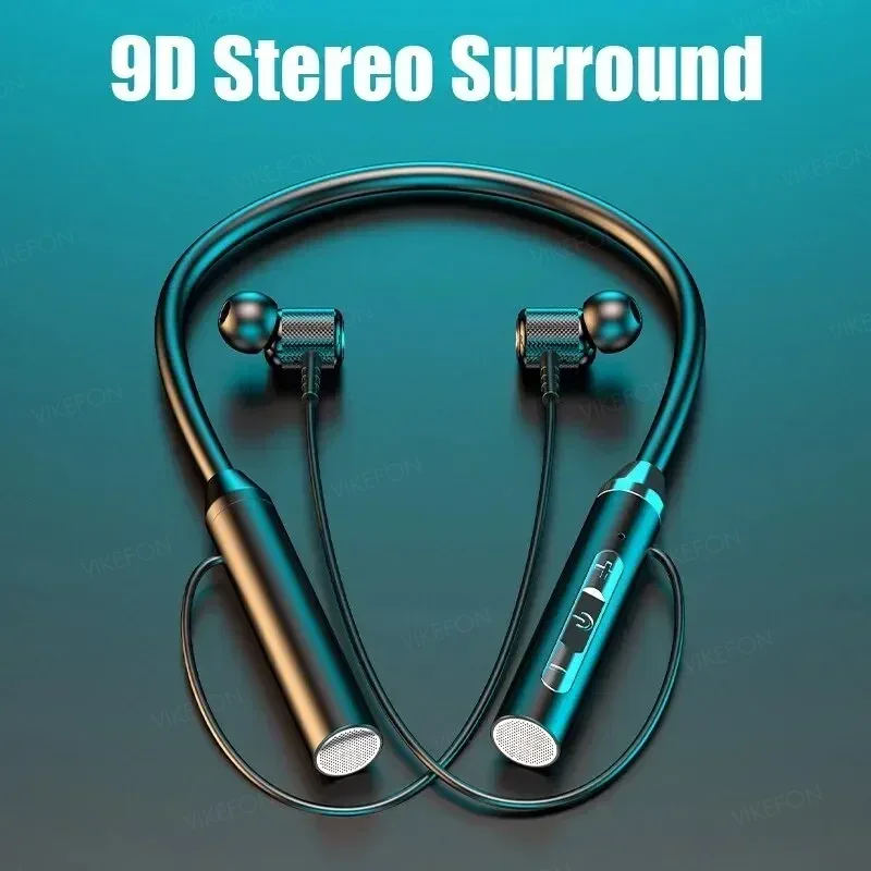 ワイヤレスヘッドフォン Bluetooth 5.0 ネックバ - Magnetic Neckband Sports Earphones のレビューと価格