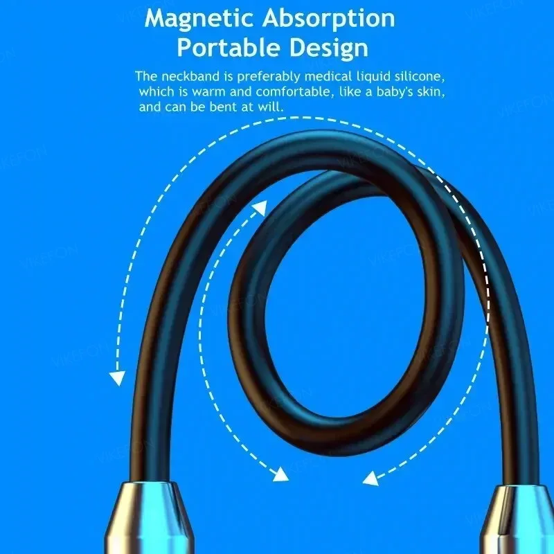ワイヤレスヘッドフォン Bluetooth 5.0 ネックバ - Magnetic Neckband Sports Earphones のレビューと価格