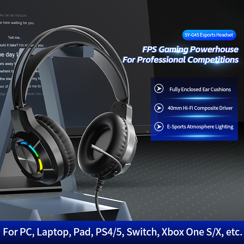 ゲーミングヘッドセット ノイズキャンセリングイヤホン ゲーム - Gaming Headset With Mic Rgb のレビューと価格