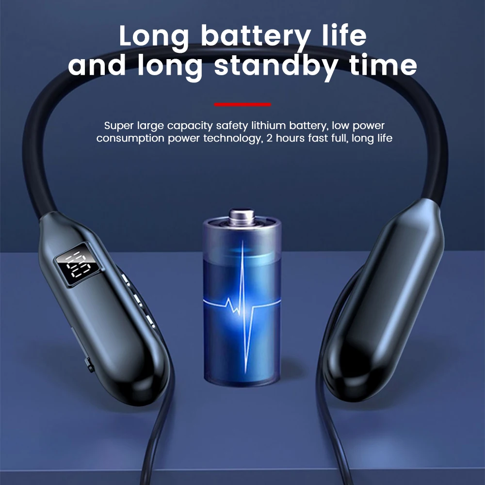 Olaf-Bluetooth 5.3ワイヤレスヘッドセット, - Magnetic Neckband Sports Earphones のレビューと価格