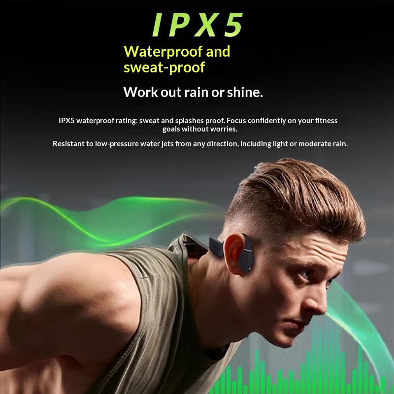 クリエイティブなアウトライナー型防水骨伝導イヤホン、低遅延ワ - Headphones のレビューと価格