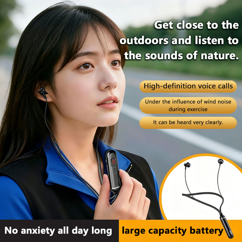    ワイヤレスBluetoothイヤホン ネックバンドヘ - Magnetic Neckband Sports Earphones のレビューと価格