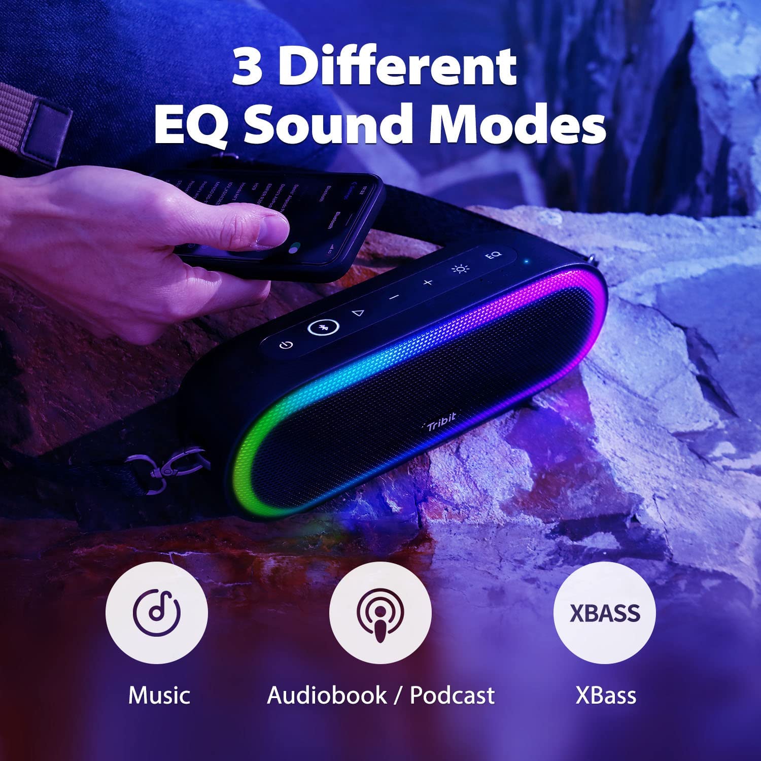 Tribit 30W アウトドアポータブルスピーカー IPX - Portable Bluetooth Speaker Waterproof Ipx7 のレビューと価格