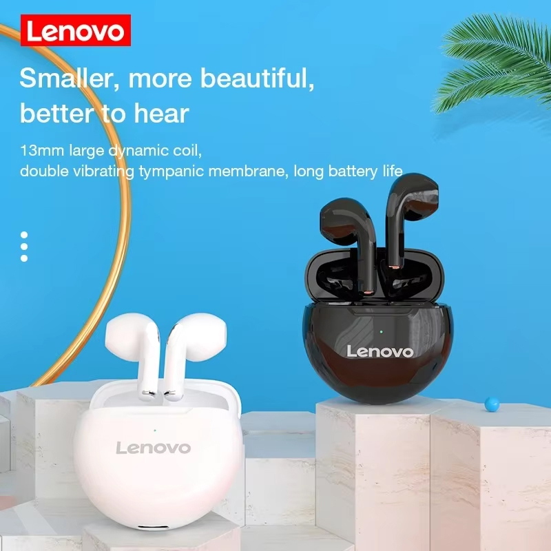 新しいレノボHT38ワイヤレスヘッドホンTWS Blueto - Tws Earbuds Bluetooth 5.3 のレビューと価格