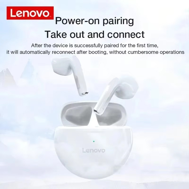 新しいレノボHT38ワイヤレスヘッドホンTWS Blueto - Tws Earbuds Bluetooth 5.3 のレビューと価格