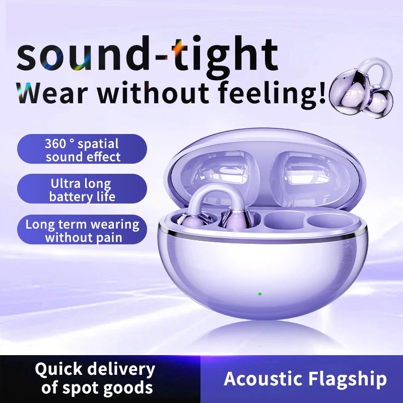 オープンイヤーヘッドホン Bluetooth 5.3 ワイヤ - Open Ear Air Conduction Headphones のレビューと価格
