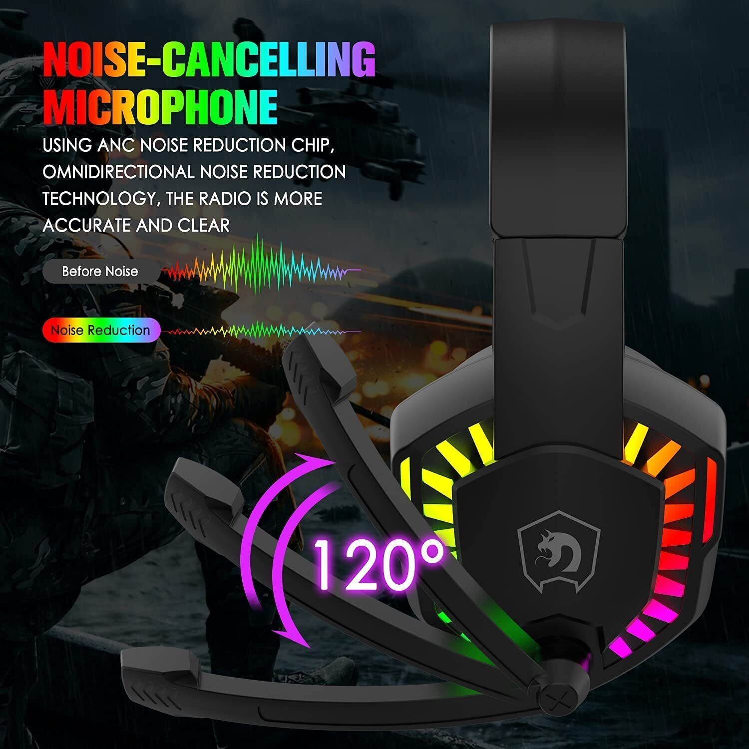 MAMBASNAKE CY907 有線ゲーミングヘッドセット - Gaming Headset With Mic Rgb のレビューと価格