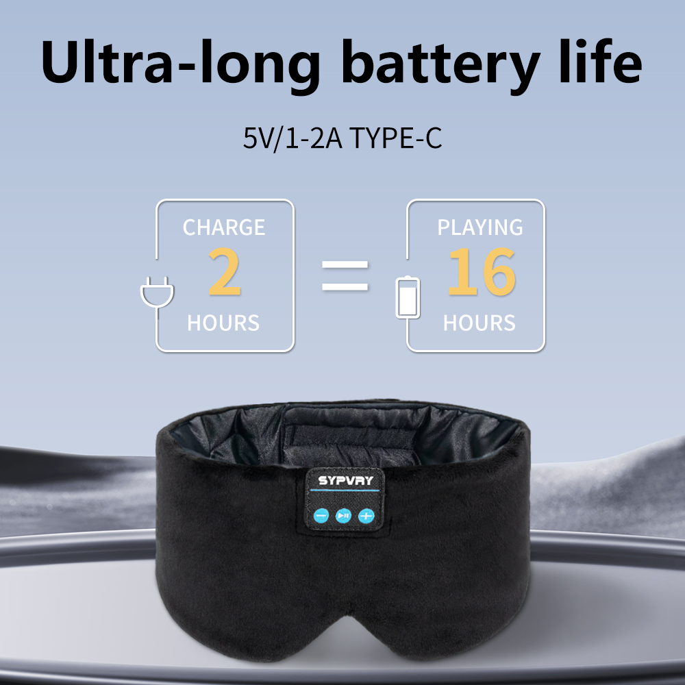 睡眠用ヘッドホン付きBluetoothマスク、旅行用ポータブ - Sleep Mask Headphones Bluetooth のレビューと価格