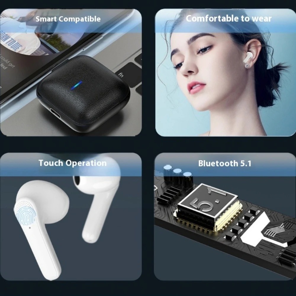 ポータブルミニインビジブルTWSワイヤレスイヤホン、HiFi - Tws Earbuds Bluetooth 5.3 のレビューと価格