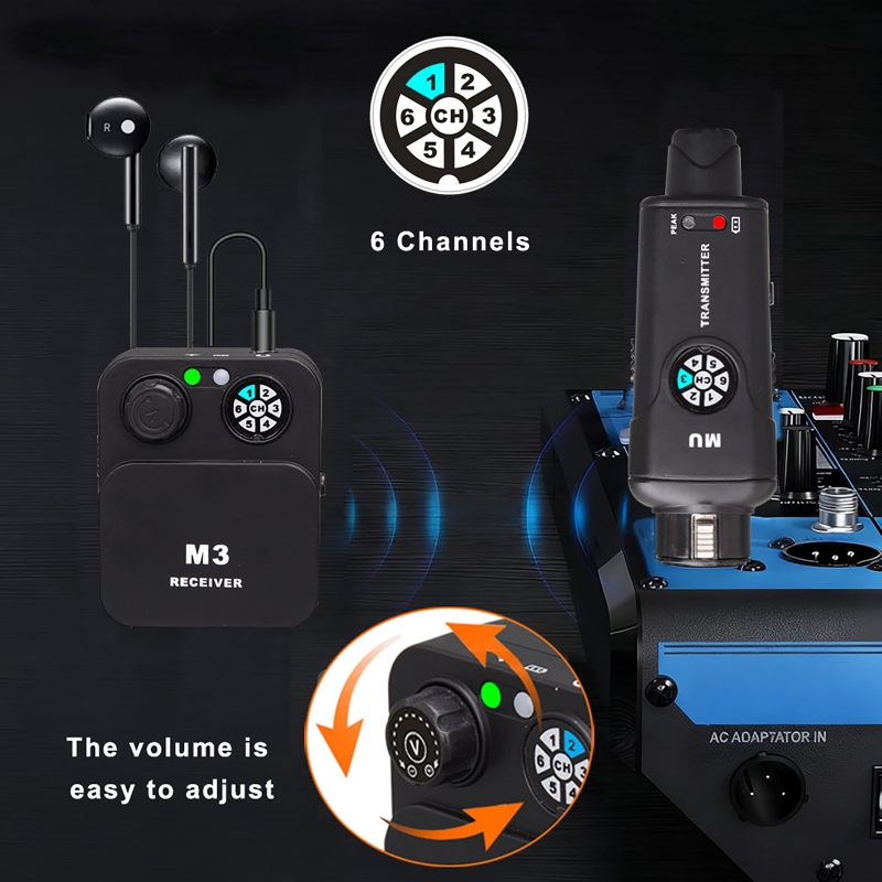 インイヤーワイヤレスモニタリングイヤホンシステム（歌手、バン - In Ear Monitors For Singers のレビューと価格
