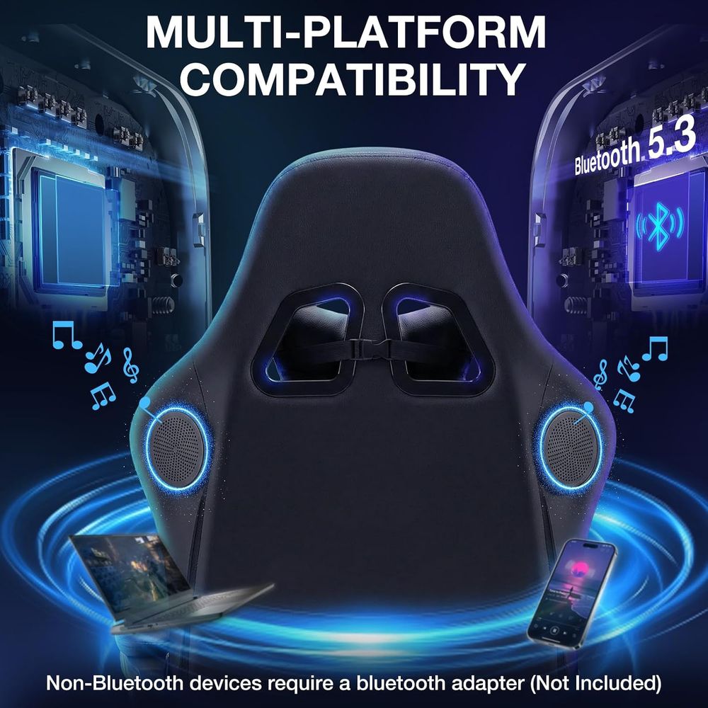 BluetoothスピーカーとLEDライト付きRGBゲーミン - Speakers のレビューと価格