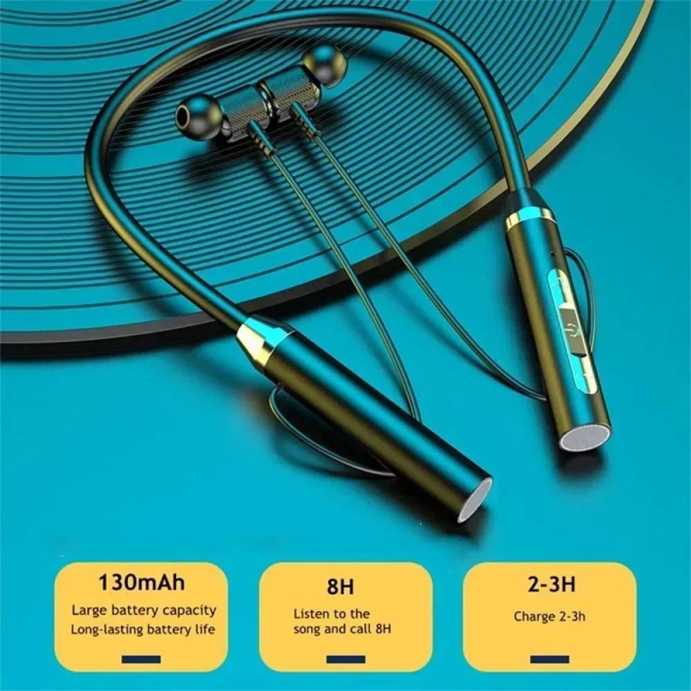 ワイヤレスヘッドホン Bluetooth ネックバンド マグ - Magnetic Neckband Sports Earphones のレビューと価格