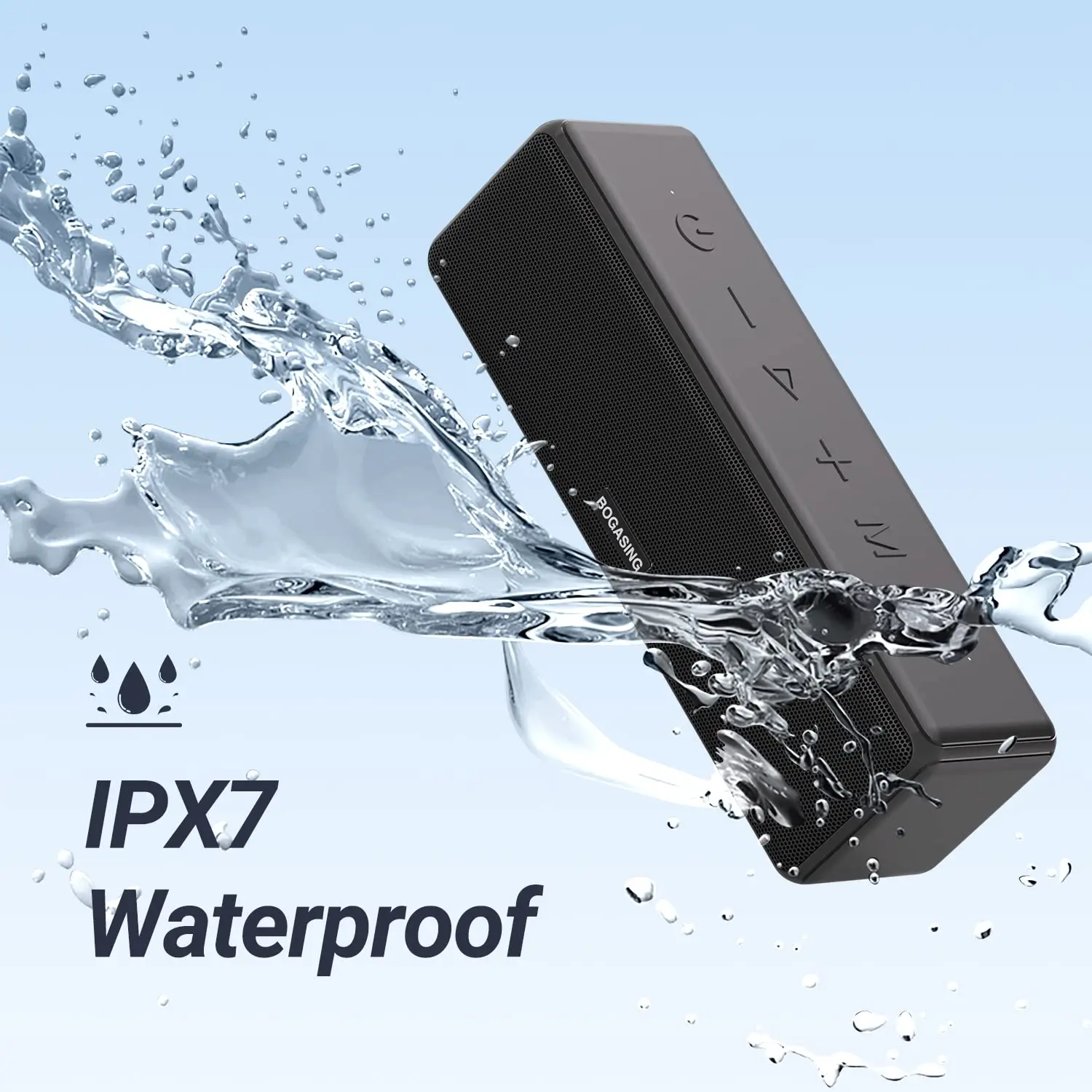 BOGASING M8 ワイヤレス Bluetooth スピ - Portable Bluetooth Speaker Waterproof Ipx7 のレビューと価格