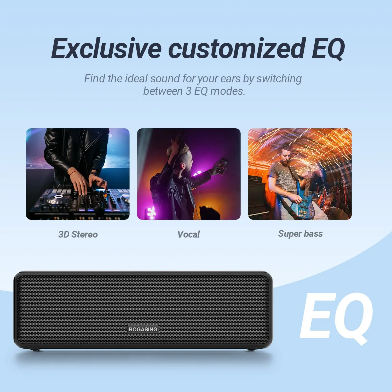 BOGASING M8 ワイヤレス Bluetooth スピ - Portable Bluetooth Speaker Waterproof Ipx7 のレビューと価格