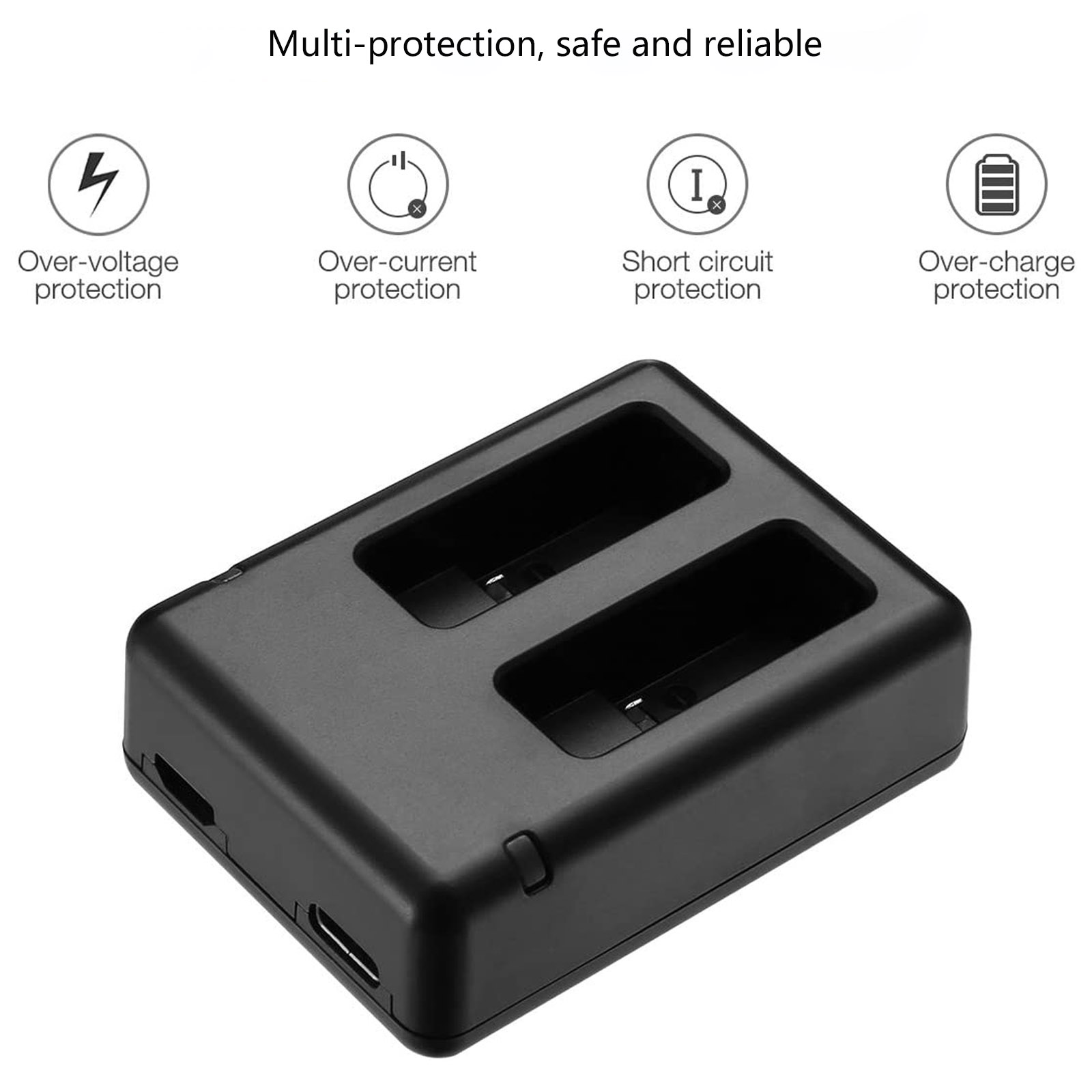 GOPRO Hero 5 充電器 AHDBT-501 バッテ - Drones のレビューと価格