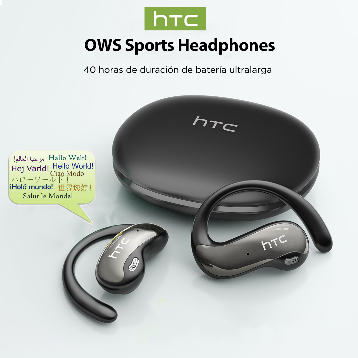 HTC NE19 Bluetooth イヤホン AI OWS - Type C Wired Earphones With Mic のレビューと価格