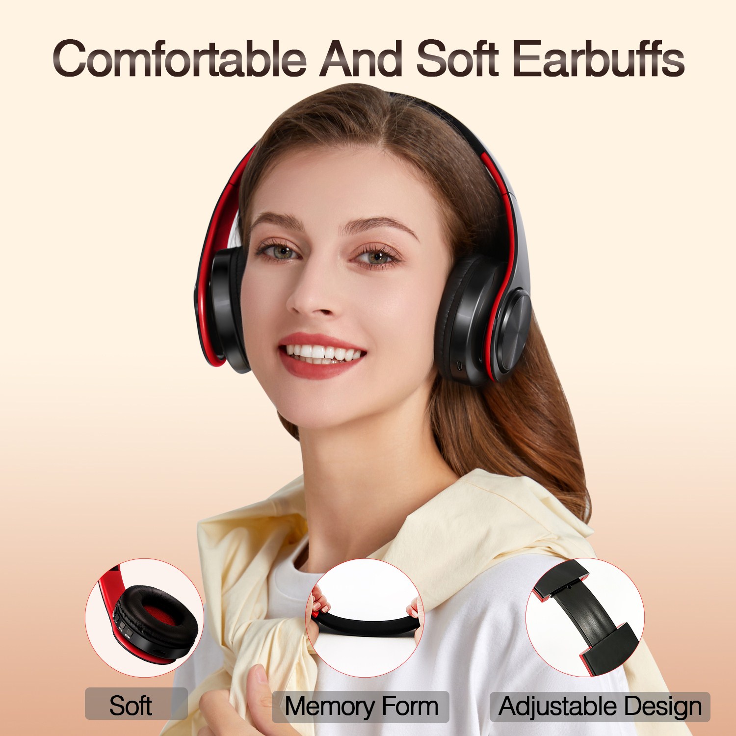 CATASSU イヤホン Bluetooth ヘッドフォン  - Anc Wireless Over Ear Headphones のレビューと価格
