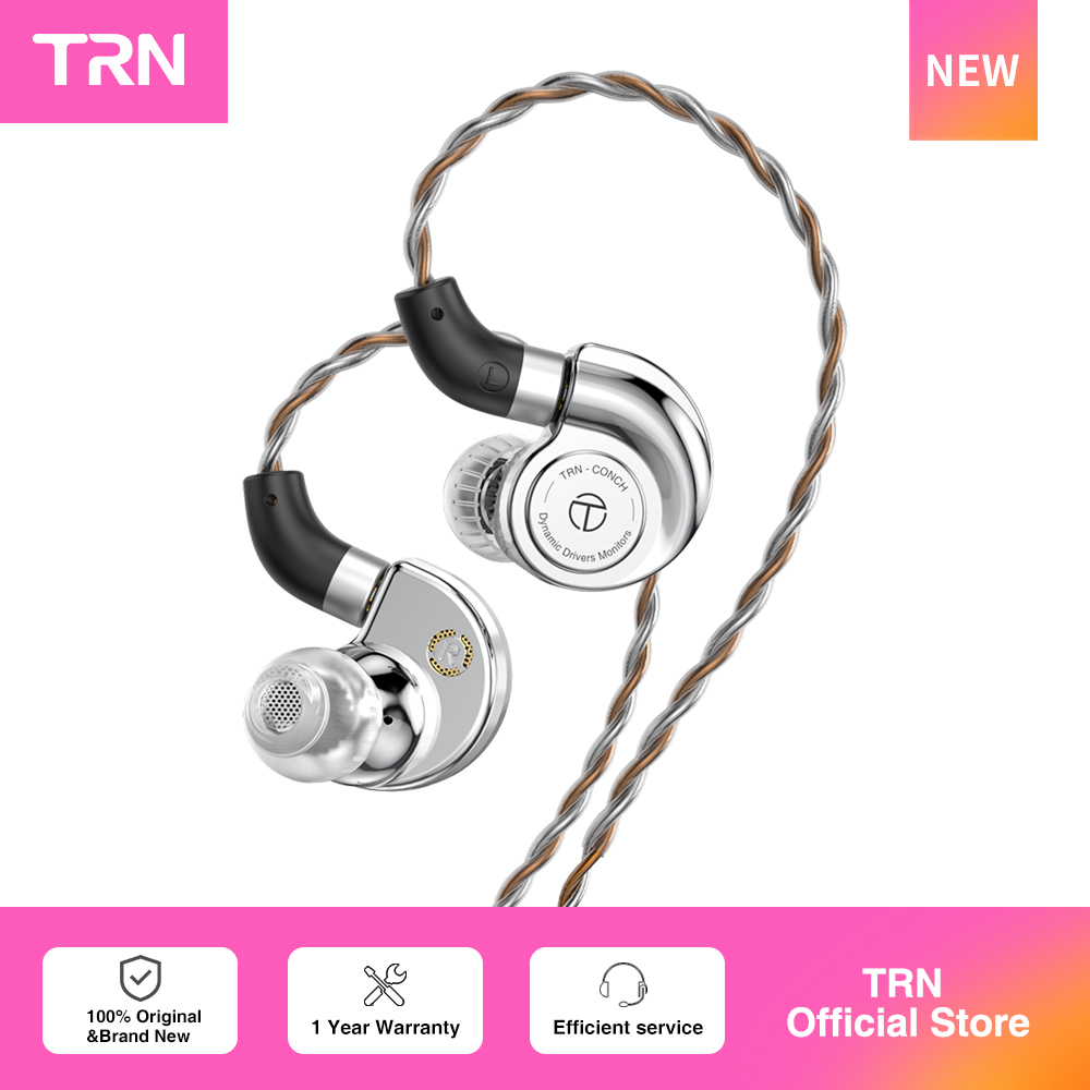 TRN Conchイヤホン ラッキーバッグ 高性能DLCダイ - Planar Magnetic Iem Earphones のレビューと価格