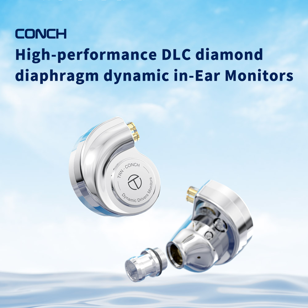 TRN Conchイヤホン ラッキーバッグ 高性能DLCダイ - Planar Magnetic Iem Earphones のレビューと価格
