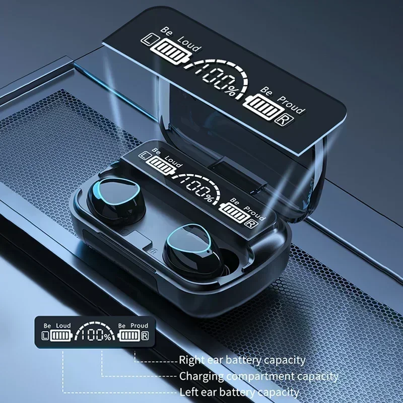 TWS ワイヤレスヘッドフォン ゲーミングイヤホン Blue - Tws Earbuds Bluetooth 5.3 のレビューと価格