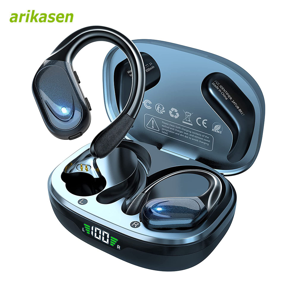 ワイヤレスイヤホン スポーツ Bluetooth 5.3 ヘ - Bone Conduction Running Headphones のレビューと価格