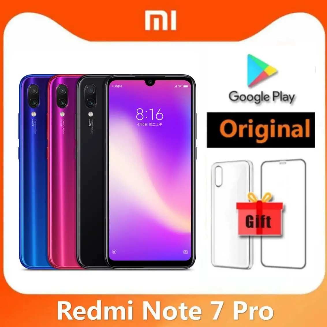Xiaomi Redmi 注 7 プロオリジナルスマートフォ - Cameras のレビューと価格