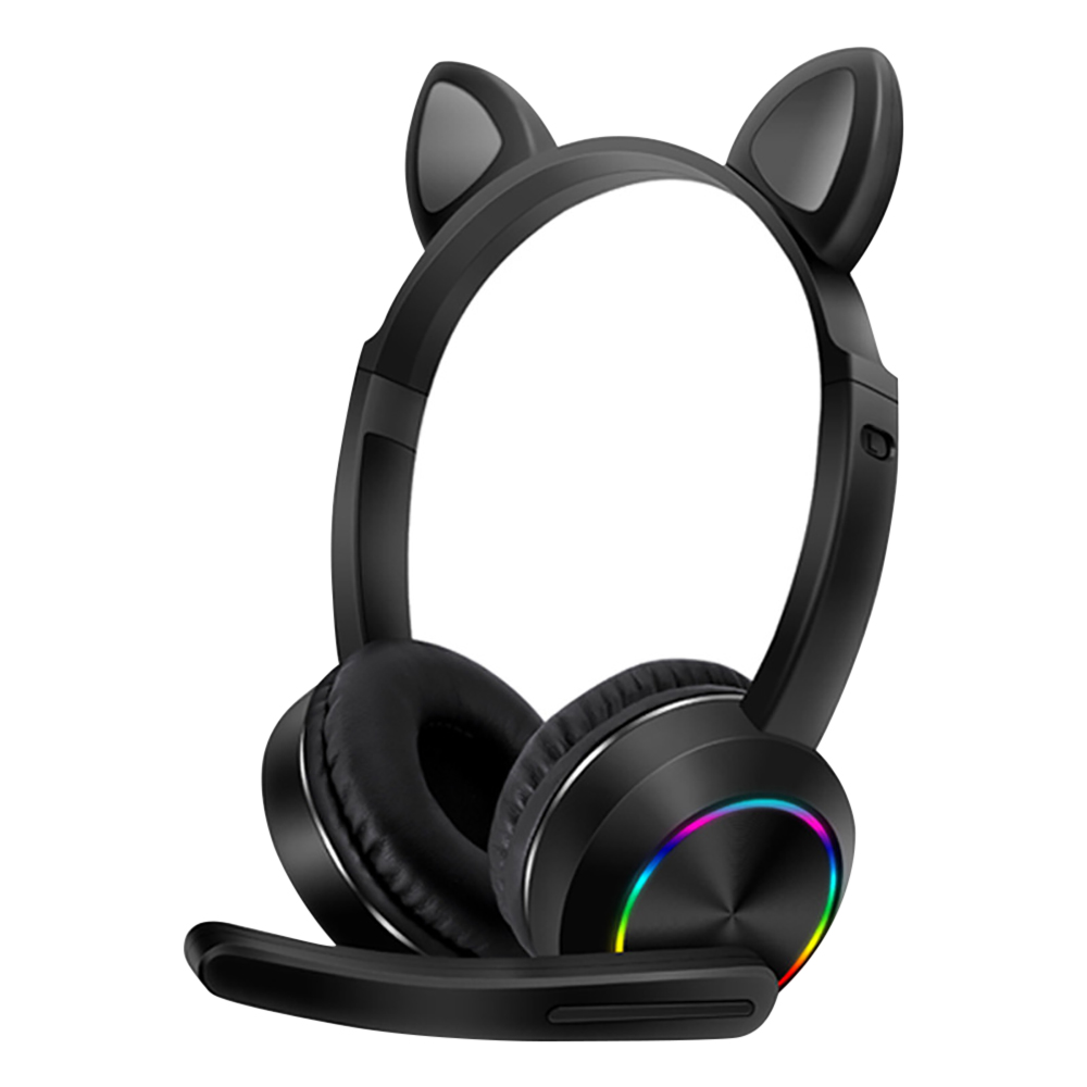 子供用LED付きBluetoothヘッドセット,ワイヤレスヘ - Cat Ear Bluetooth Headset Led のレビューと価格