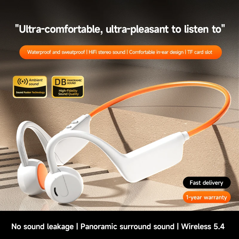 骨伝導Bluetoothイヤホン IPX8 ランニングスポー - Bone Conduction Running Headphones のレビューと価格
