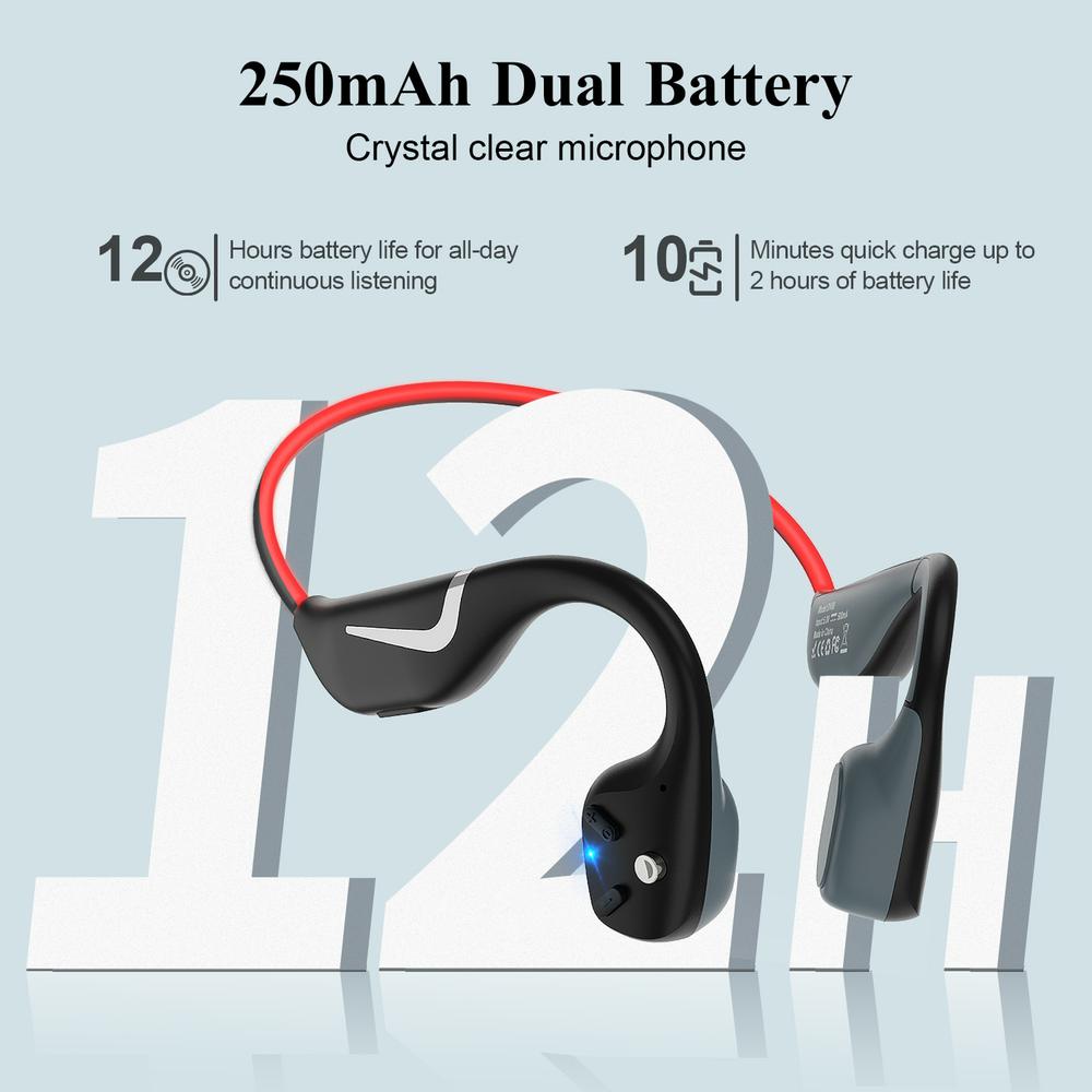 DV68 Pro骨伝導Bluetoothスポーツヘッドホン  - Bone Conduction Running Headphones のレビューと価格