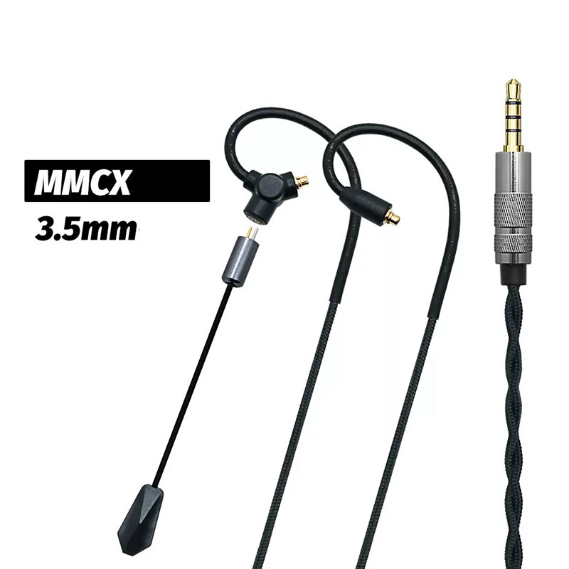 0.78 QDC MMCXゲーミングイヤホンケーブル 3.5 - Type C Wired Earphones With Mic のレビューと価格