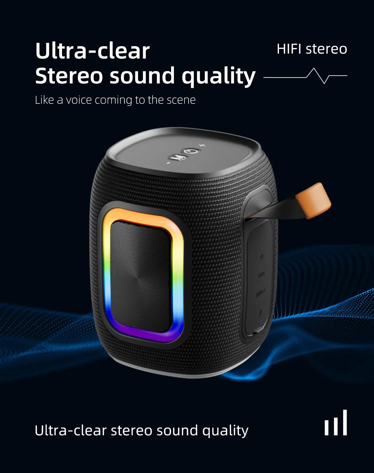 SODLK T26 ミニ Bluetooth スピーカー屋外 - Portable Bluetooth Speaker Waterproof Ipx7 のレビューと価格