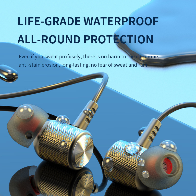 Bluetooth 5.0 ネックバンドイヤホン HiFi  - Magnetic Neckband Sports Earphones のレビューと価格
